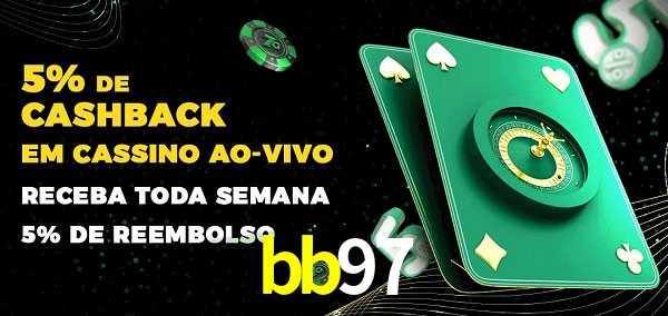 Promoções do cassino ao Vivo bb97